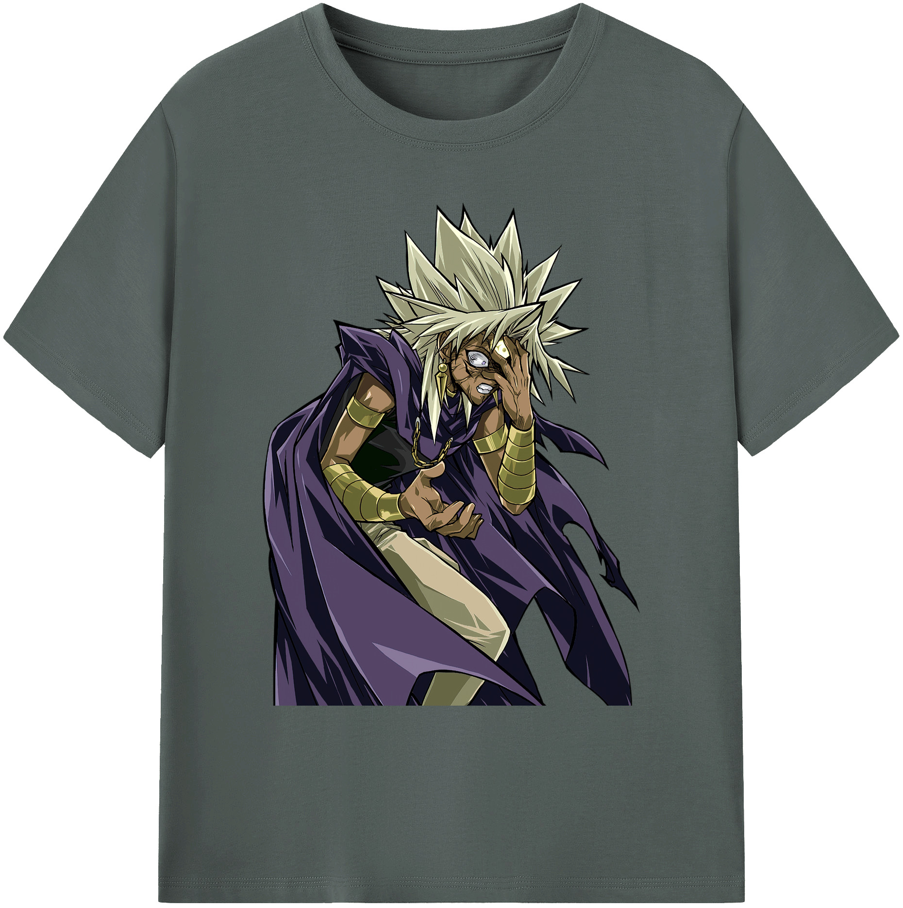 （画像用） 遊☆戯☆王 Yu-Gi-Oh! 綿100％ メンズ半袖Tシャツ｜肌触りやわらか＆通気性